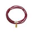 Tải hình ảnh vào trình xem Thư viện, Amitābha Peace & Clarity Agate Bracelet