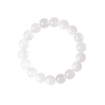 Tải hình ảnh vào trình xem Thư viện, Mahasthamaprapta Strength & Clarity White Chalcedony Bracelet