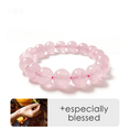 Tải hình ảnh vào trình xem Thư viện, Dainichi Nyorai Heart Radiance Rose Quartz Bracelet