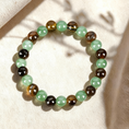 Tải hình ảnh vào trình xem Thư viện, Manjushri Wisdom & Wealth Aventurine Bracelet
