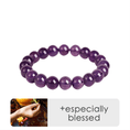 Tải hình ảnh vào trình xem Thư viện, Acalā Vidyārāja Clarity & Determination Amethyst Bracelet