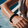 Tải hình ảnh vào trình xem Thư viện, Dainichi Nyorai Inner Sun Black Onyx Bracelet

