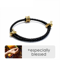 Tải hình ảnh vào trình xem Thư viện, Akashagarbha Infinite Strength Vintage Leather Bracelet
