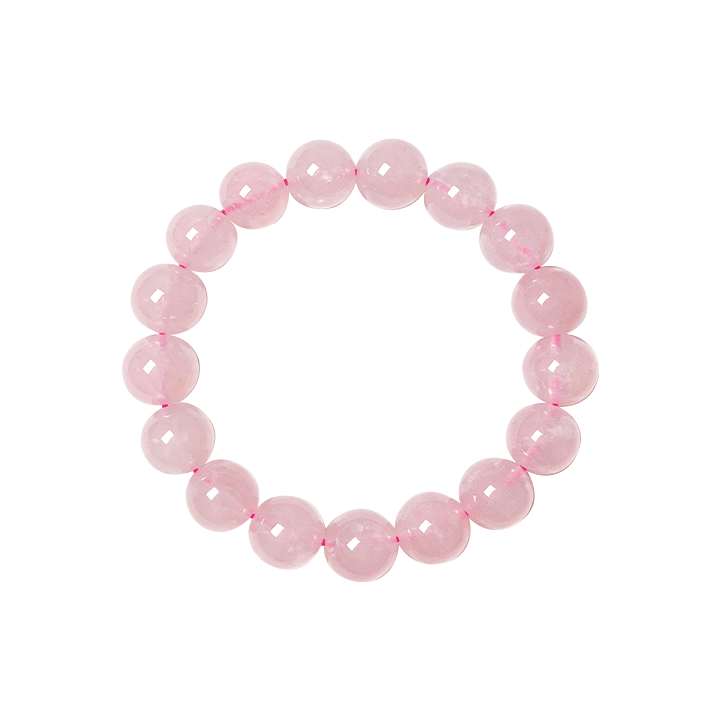 Dainichi Nyorai Heart Radiance Rose Quartz Bracelet