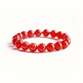 Tải hình ảnh vào trình xem Thư viện, Akashagarbha Infinite Courage Red Agate Bracelet
