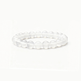 Tải hình ảnh vào trình xem Thư viện, Mahasthamaprapta Strength & Clarity White Chalcedony Bracelet
