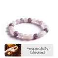 Tải hình ảnh vào trình xem Thư viện, Avalokite Purity & Serenity Quartzite Bracelet
