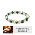 Tải hình ảnh vào trình xem Thư viện, Manjushri Wisdom & Wealth Aventurine Bracelet
